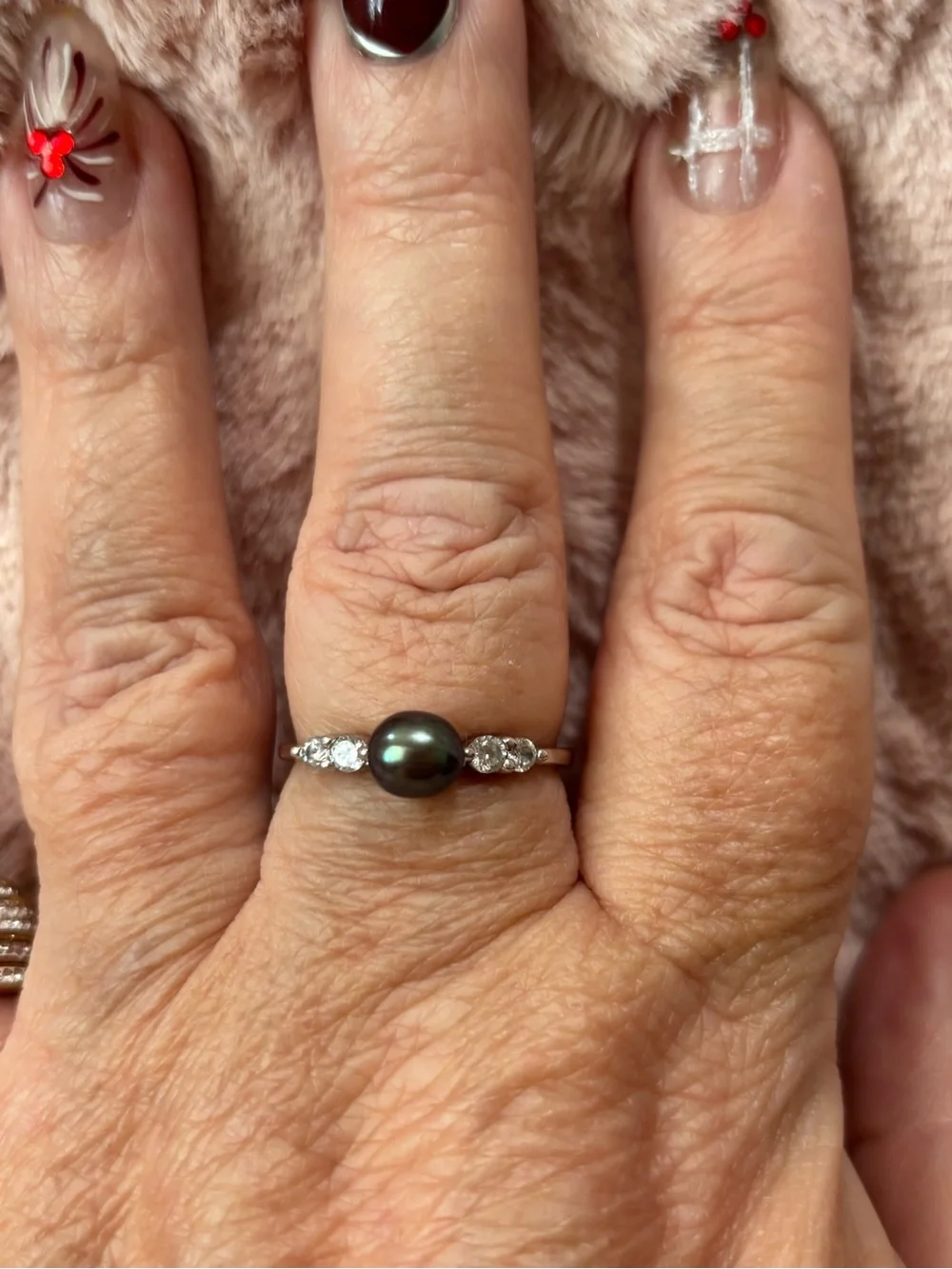 Vantel Pearls stamped 925